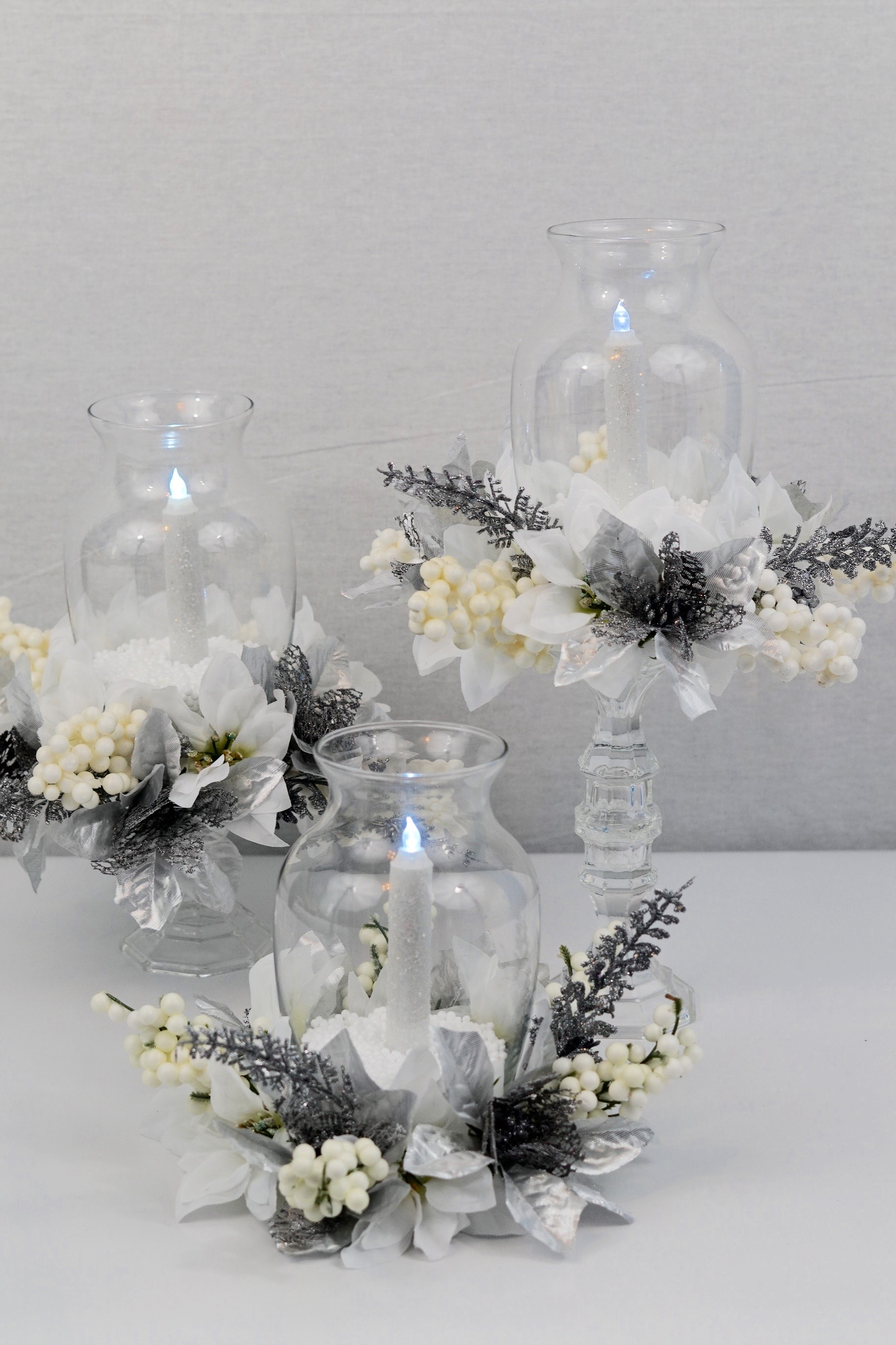 Dollar Tree 7 Winter's Night DIY Christmas Centerpiece