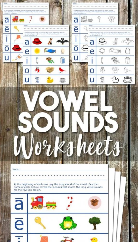 Printable Games For 1st Graders Vowel Sounds image.