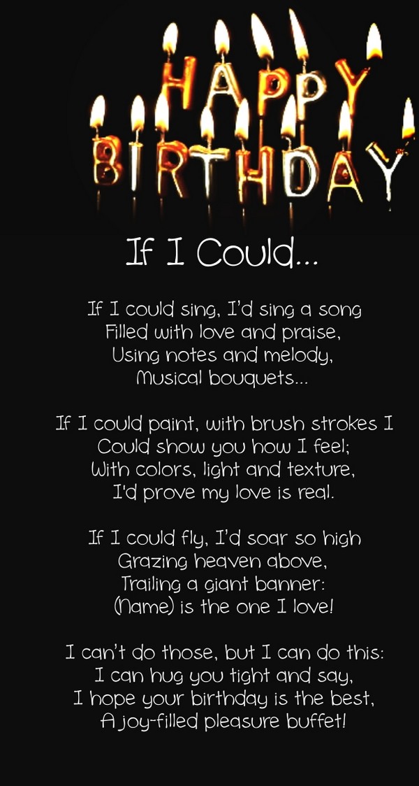 52 Best Happy Birthday Poems