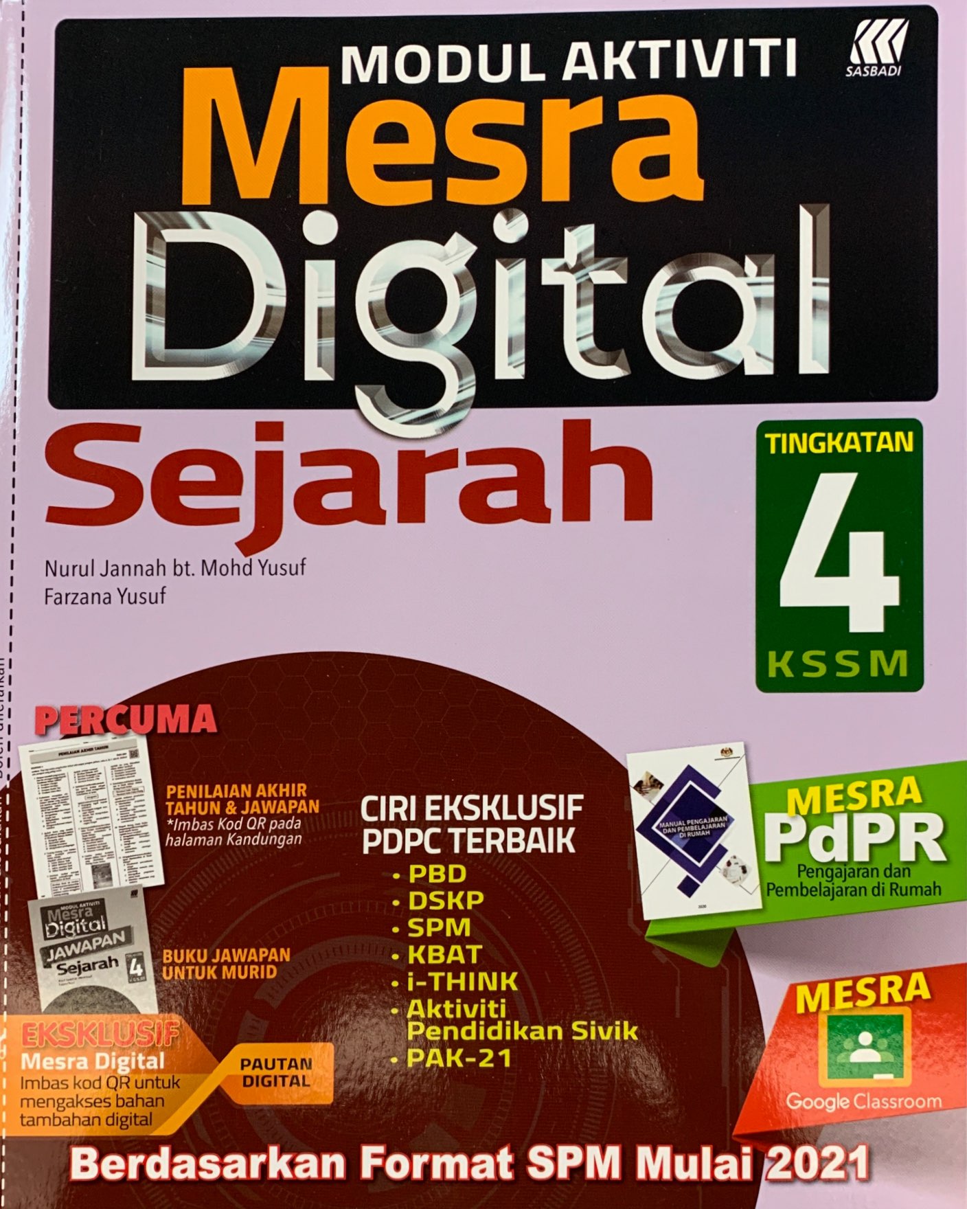 MODUL AKTIVITI MESRA DIGITAL SEJARAH TINGKATAN 4 No.1 Online