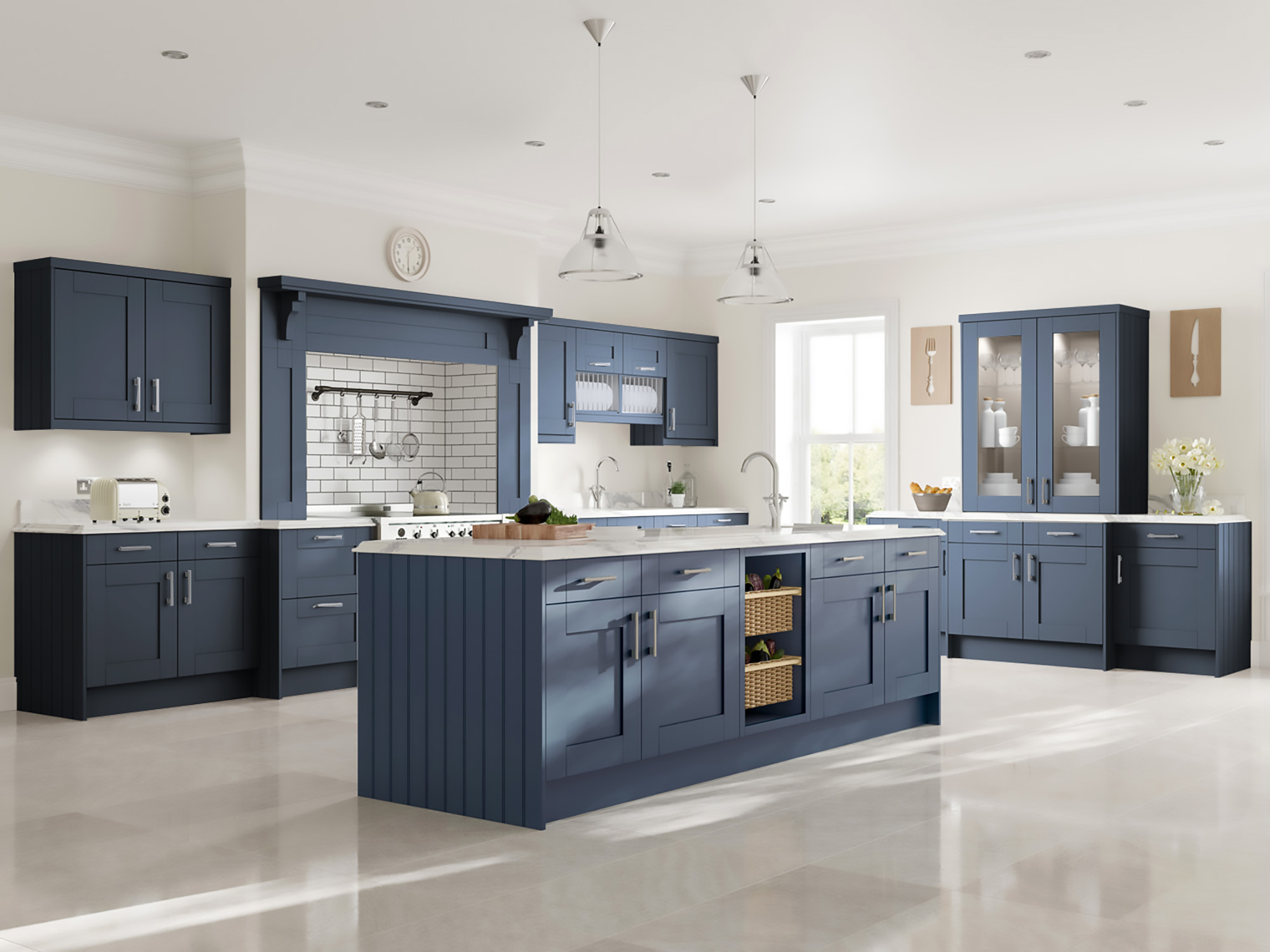 Pendle Midnight Blue Kitchens