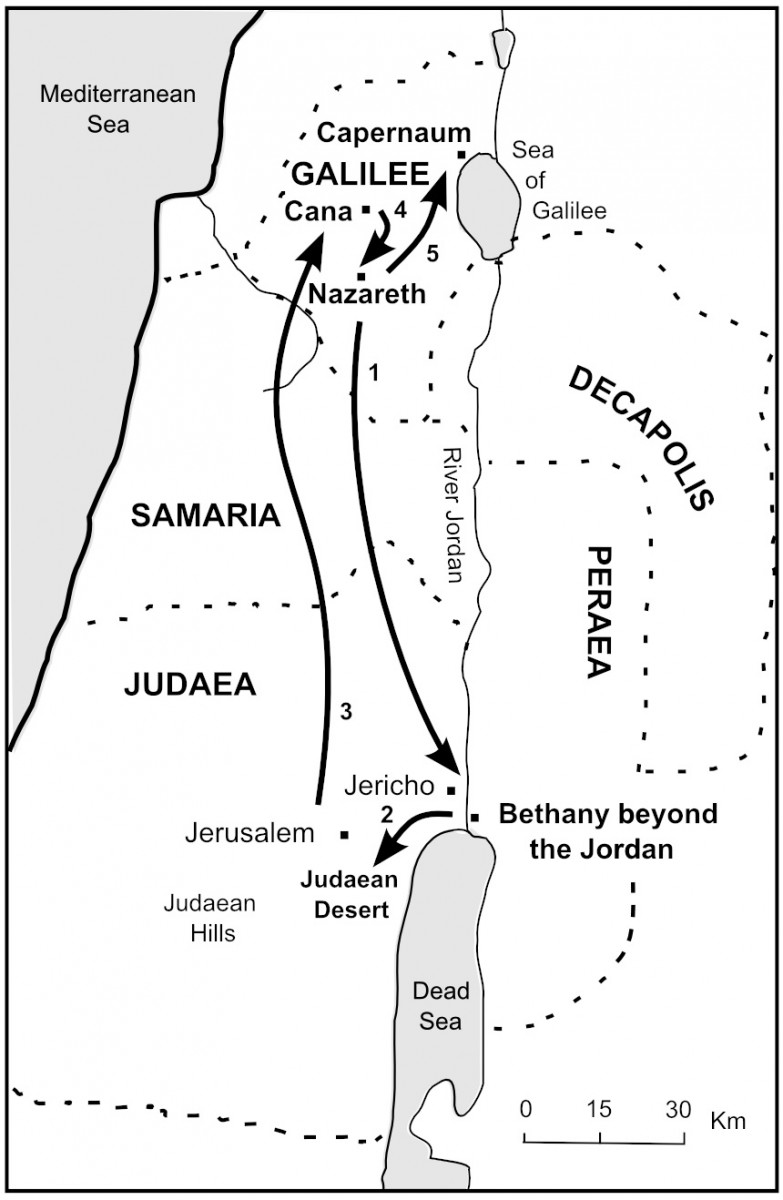 Jesus starts his ministry - The Bible Journey