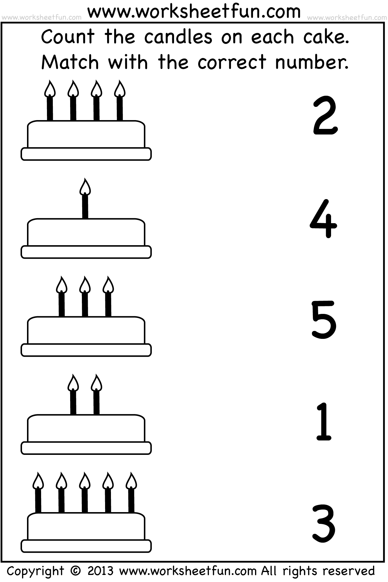 13 Best Images of Match Number To Amount Worksheets Number Matching