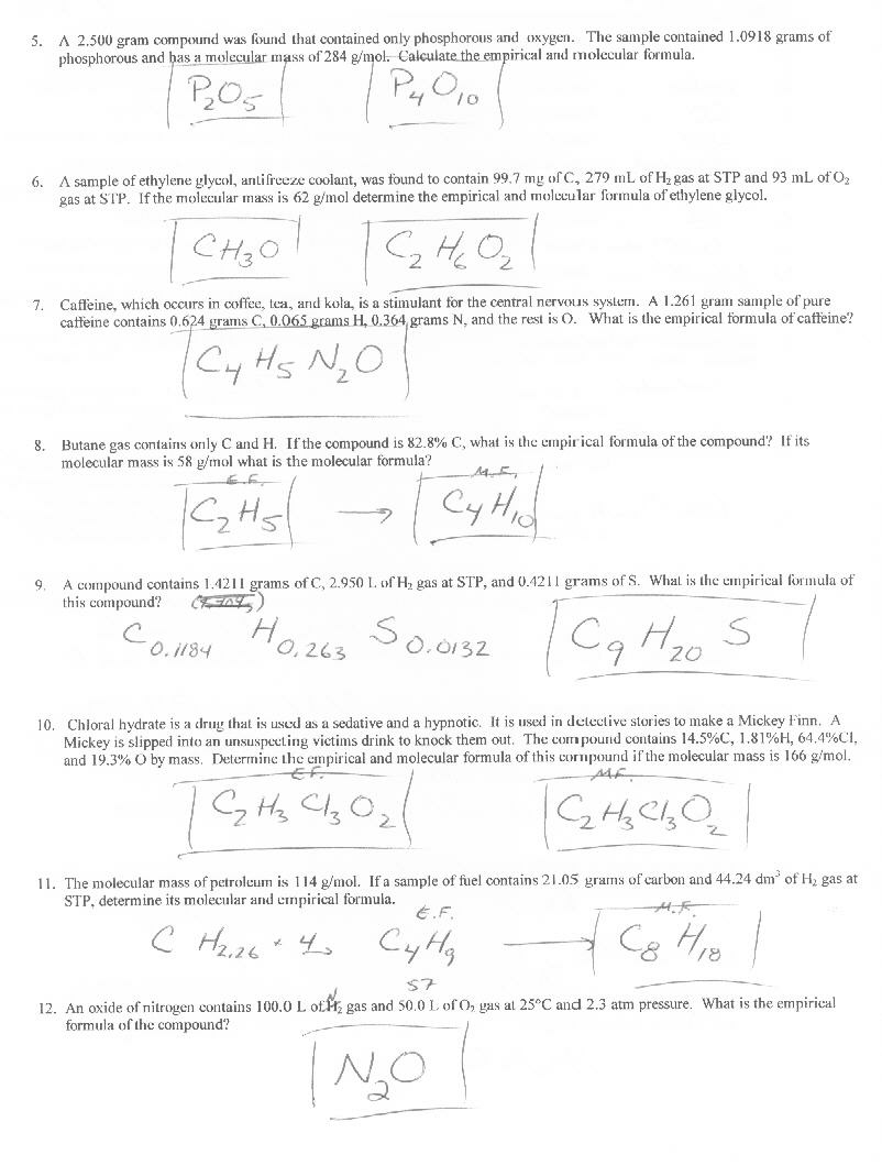 12 Best Images of Chemistry Mole Practice Worksheet Mole Calculation