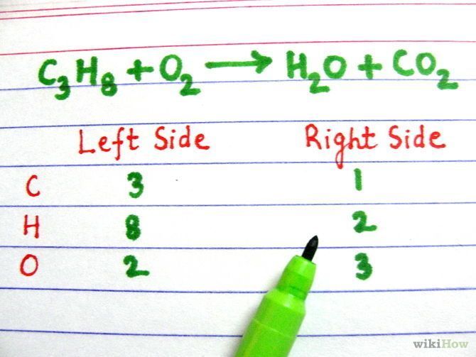 How To Balance Chemical Equations 11