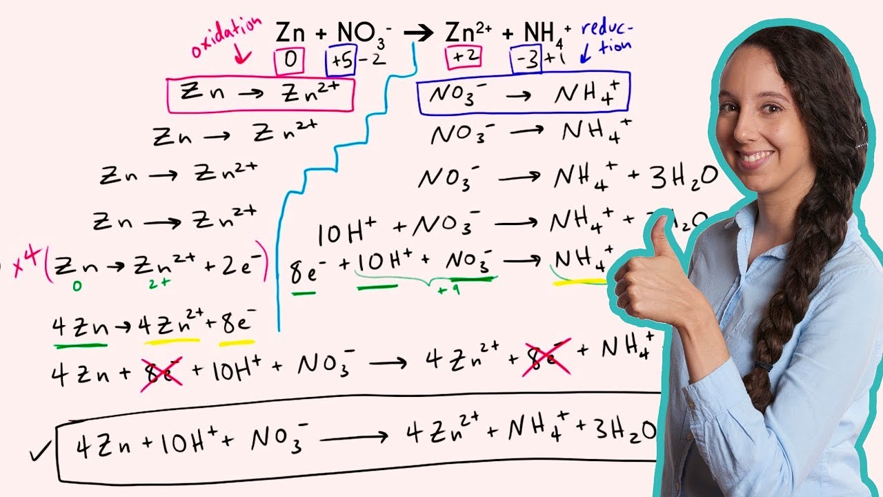 How To Balance Redox Reactions In