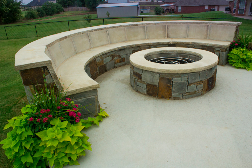 Half Circle Patio Photos Ideas Houzz