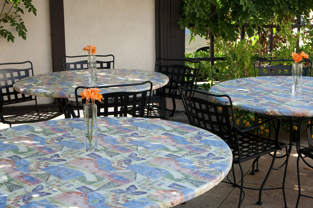 Outdoor Tablecloths Are Offered In