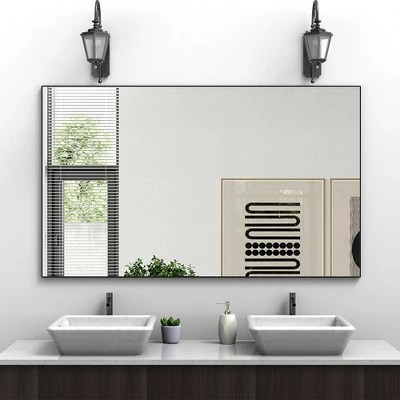 Modern Rectangle Bathroom Mirror