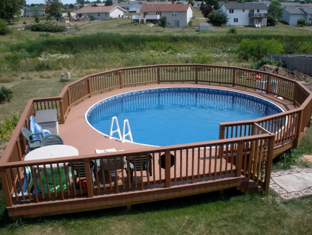 Pool Deck Plans 27 Foot Round