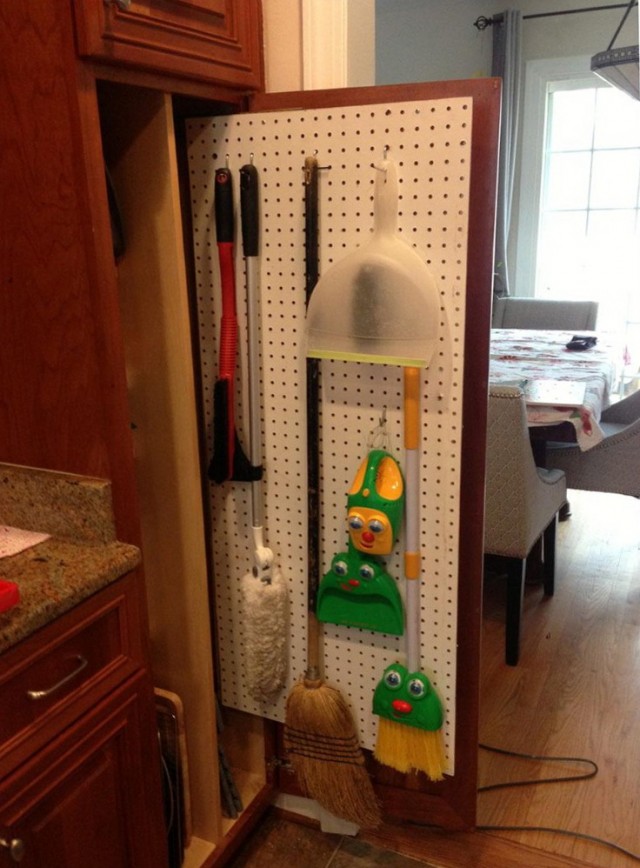 Broom Closet Organizer Tips