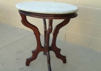 Antique Marble Side Table