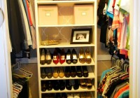 diy closet shoe storage