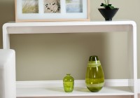 Modern Console Table With Shelf