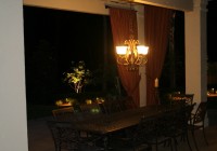 Outdoor Candle Chandelier Lighting