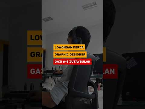 Lowongan Kerja Graphic Designer Gaji 6jt-8jt/bulan#lowongankerja