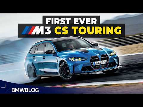 NEW BMW M3 CS Touring - 550 HP and 0-62 mph in 3.5 seconds