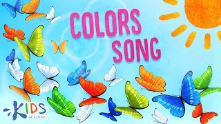 Learn Colors Song With Animals, Flowers & Bugs