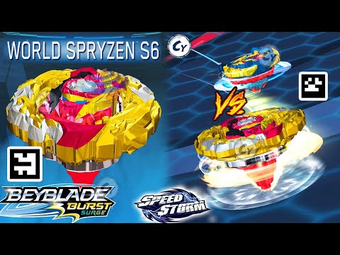 Beyblade Burst Surge World Spriggan Qr Code - 08/2021