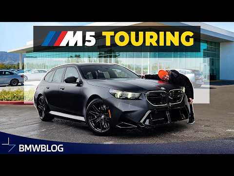 2025 BMW M5 Touring: Ultimate Walkaround, Design Features & Exhaust Sound!