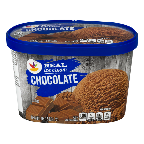 Save on Our Brand Real Ice Cream Chocolate Order Online Delivery | GIANT