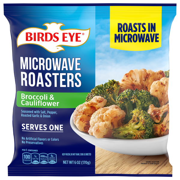 Save on Birds Eye Quick Roasters Broccoli & Cauliflower Frozen Order ...