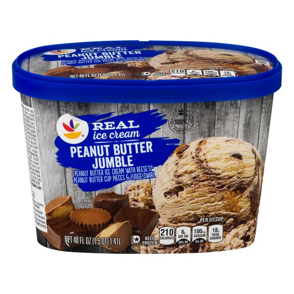 Save on Our Brand Real Ice Cream Peanut Butter Jumble Order Online ...