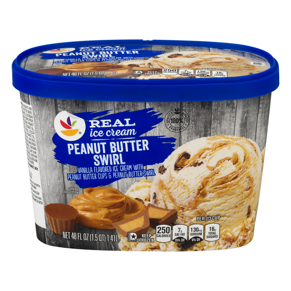 Save on Our Brand Real Ice Cream Peanut Butter Swirl Order Online ...