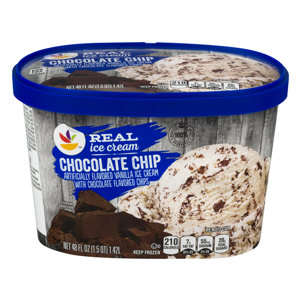 Save on Our Brand Real Ice Cream Chocolate Chip Order Online Delivery ...