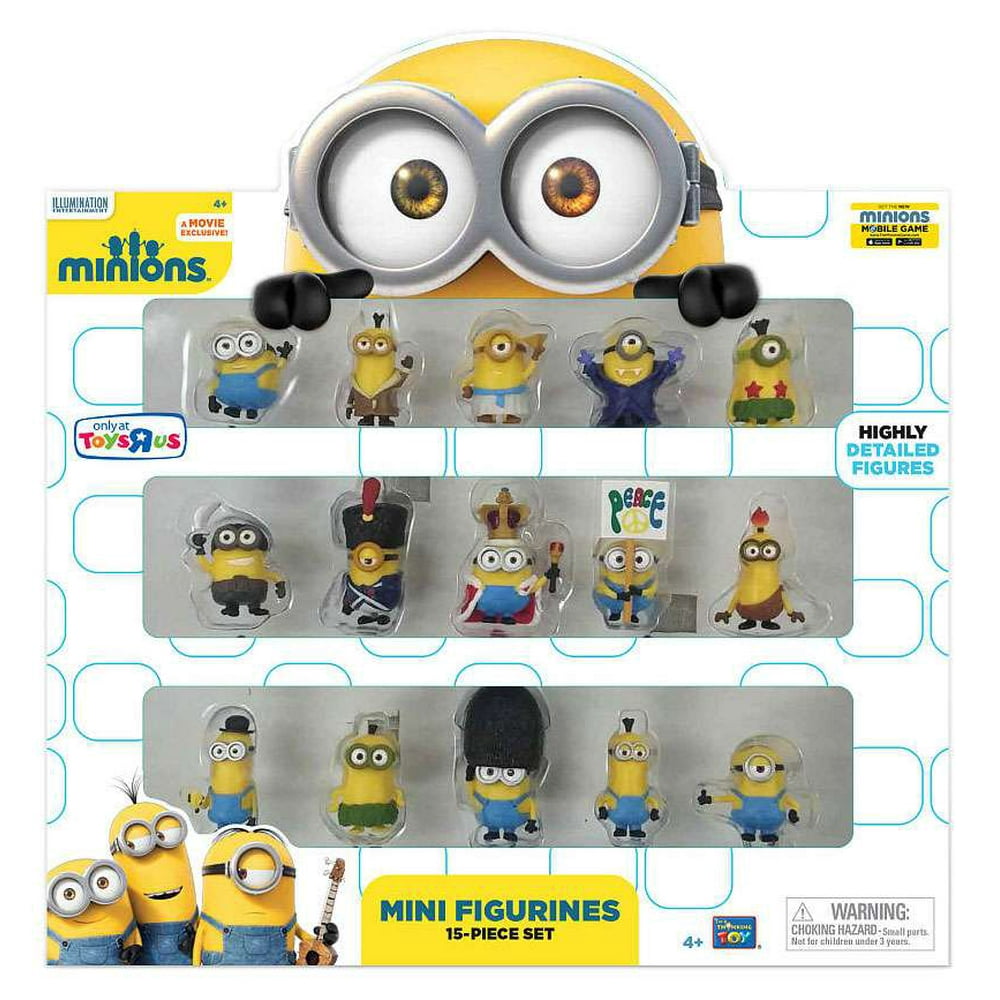 Despicable Me Minions Movie Minions Mini Figurines 15-Piece Set ... - 14518aba 2af6 4D0a B4a1 0fD3612b2Dc4 1.949af416ea17e6e4c876f779939cffef