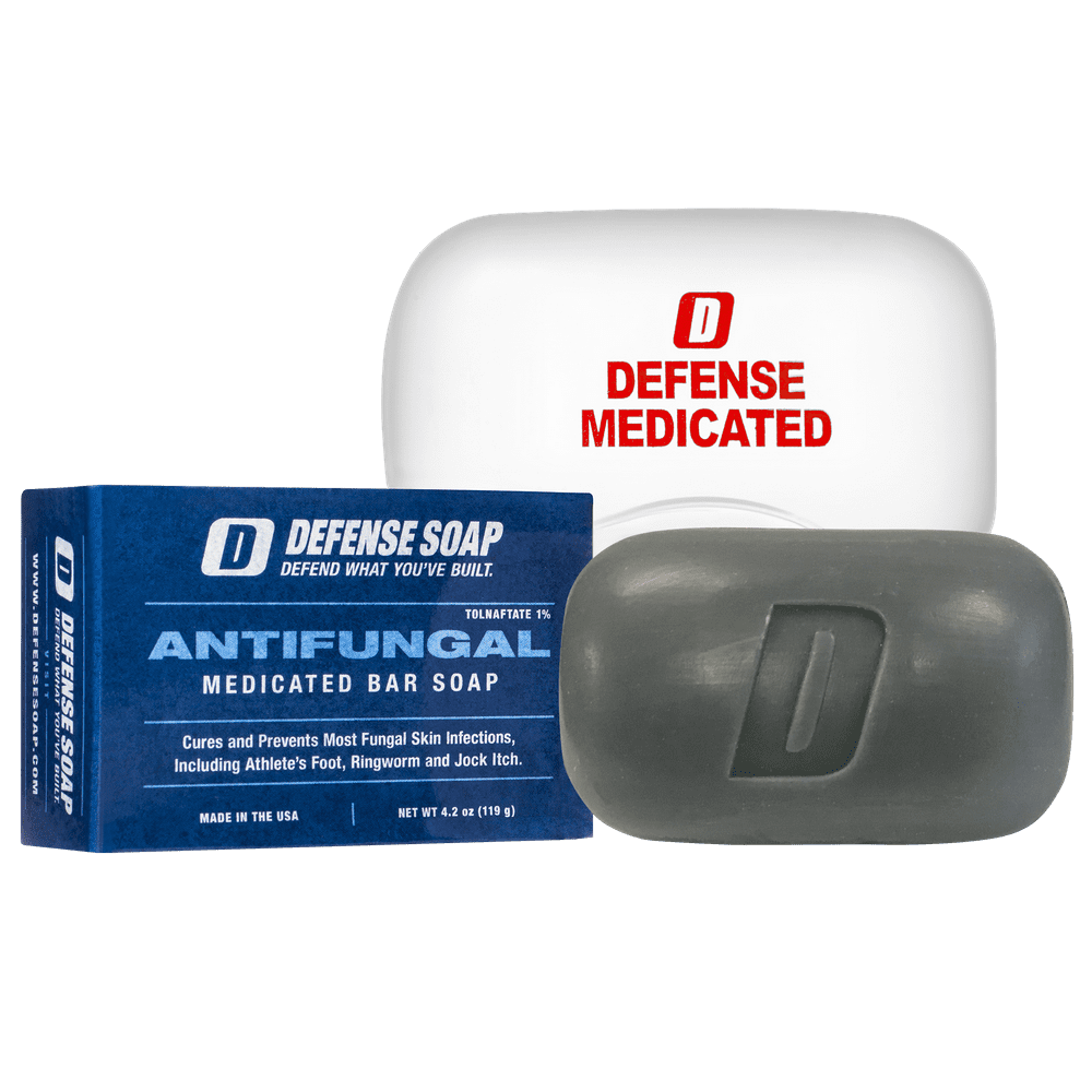 Defense Antifungal Medicated Bar Soap | FDA Approved Treatment for ...