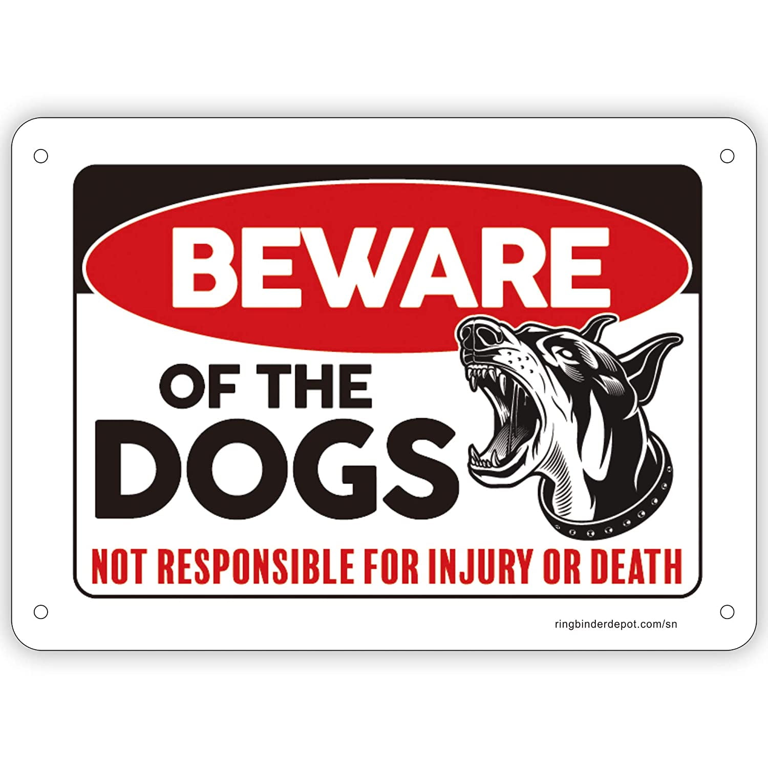 Beware Of Dog Sign