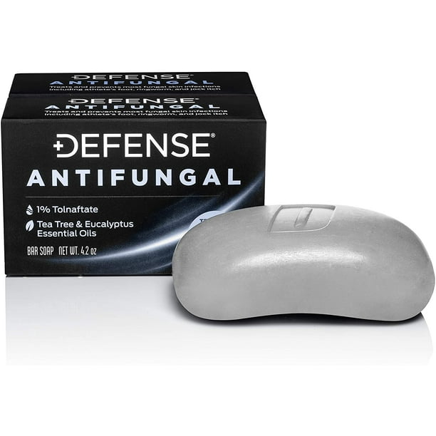 Defense Antifungal Medicated Bar Soap (Pack of 2) - Walmart.com