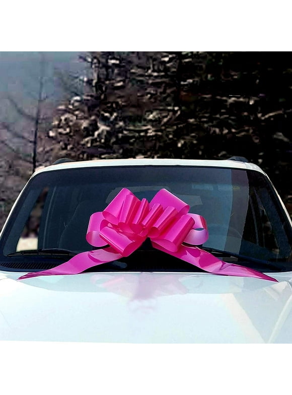 Christmas Big Car Bows in Christmas Gift Wrap - Walmart.com