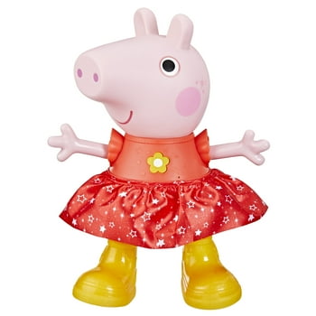 Peppa Pig Toys Peppa’s Muddy Puddles Party Doll, Musical Toys for Girls and Boys Ages 3 