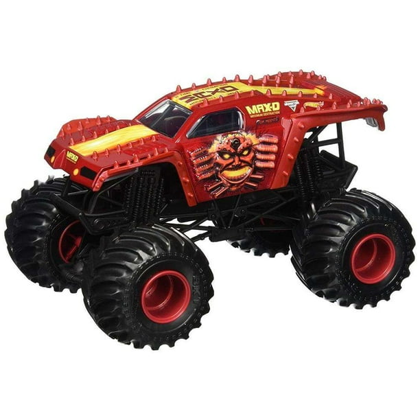 Hot Wheels Monster Jam Max-D Vehicle, Red - Walmart.com - Walmart.com