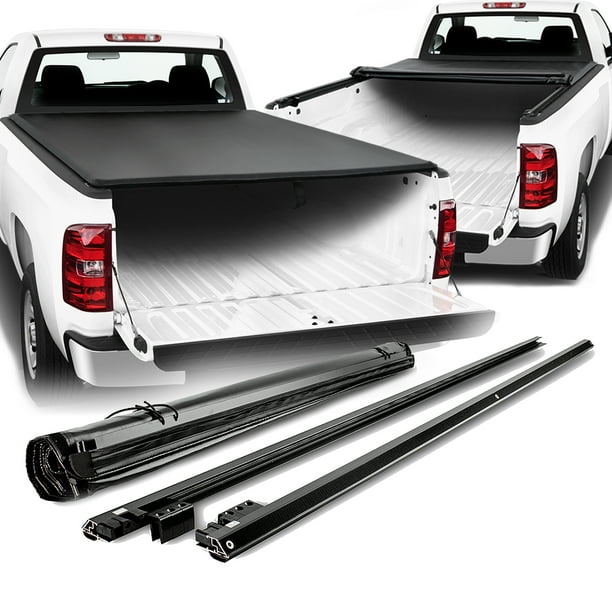 For 07-13 14 Silverado Sierra 1500/2500HD/3500HD 8Feet Bed Roll Up ...