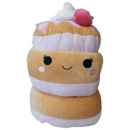 Squishmallows 16" Sawtelle the Strawberry Pancakes Plush Toy (Target Exclusive)