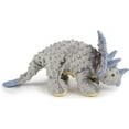 goDog Dinos Triceratops With Chew Guard Technology Tough Plush Dog Toy ...