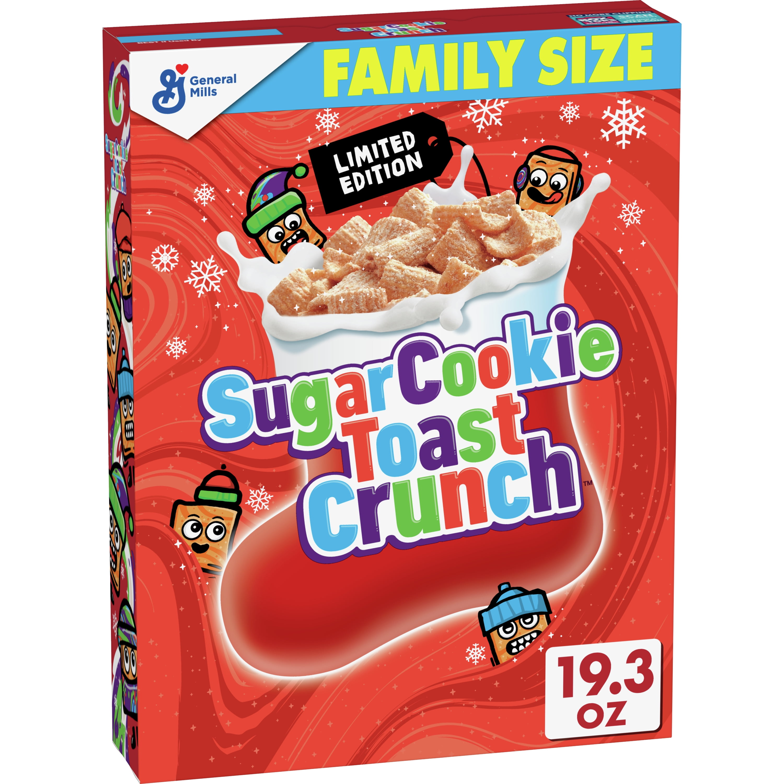 Sugar Cookie Toast Crunch Cereal 19 3 Oz Box Walmart Com Walmart Com