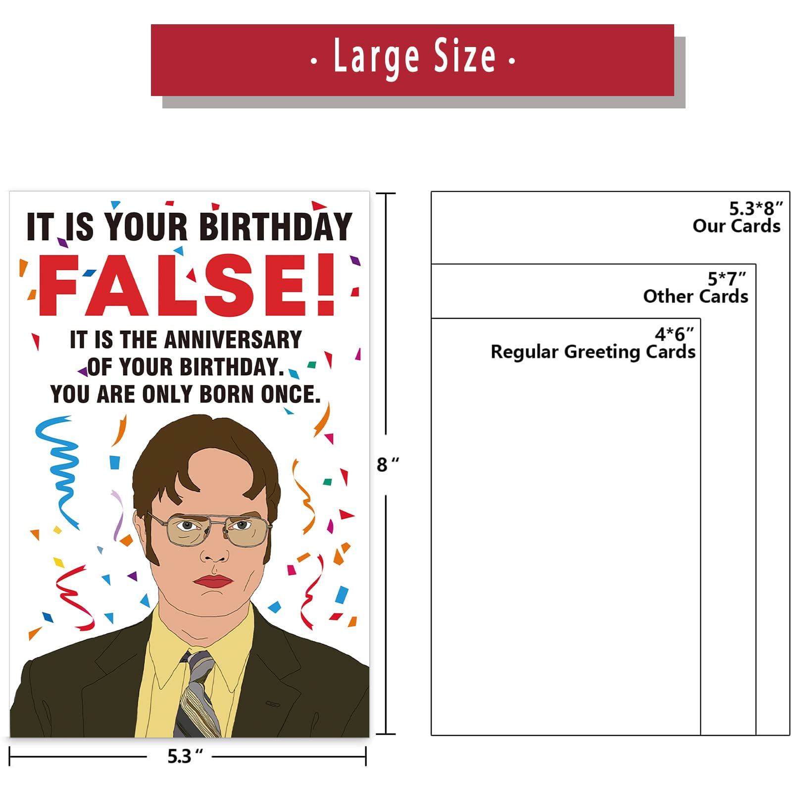 Dwight Schrute It Is Your Birthday