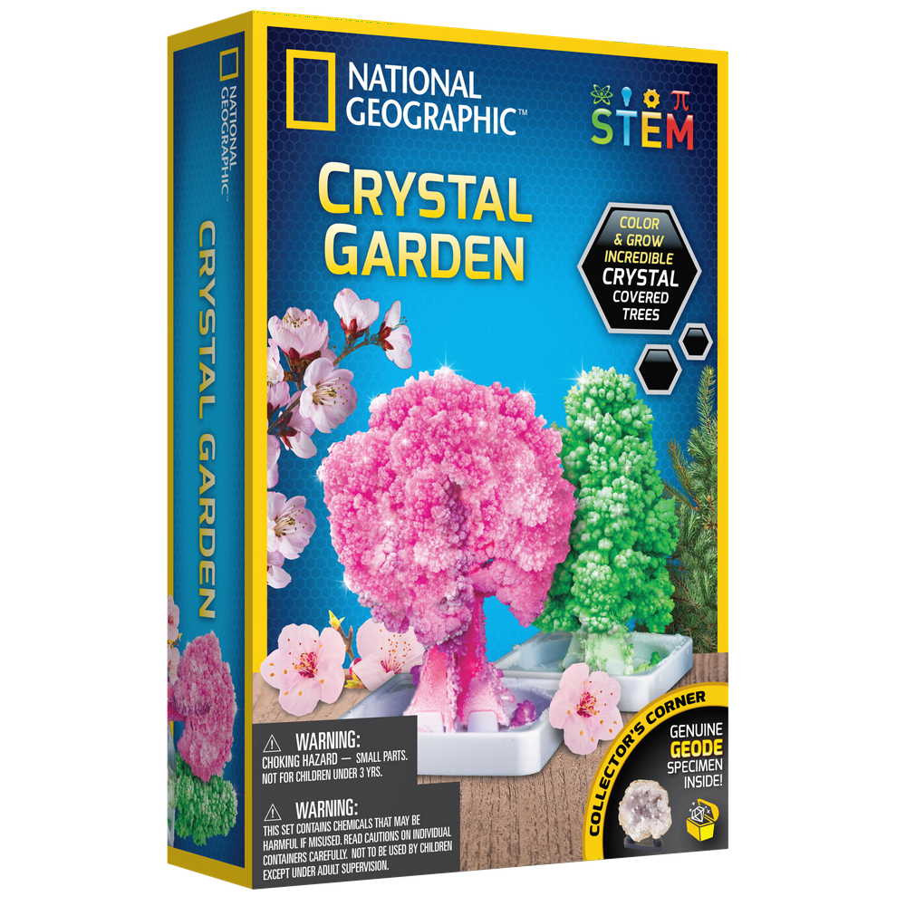 National Geographic Educational STEM Crystal Garden Kit - Walmart.com ...