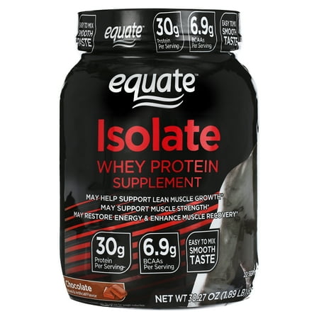 Equate Isolate Whey Protein Powder, Chocolate, 30g Protein,  lb –  Walmart Inventory Checker – BrickSeek