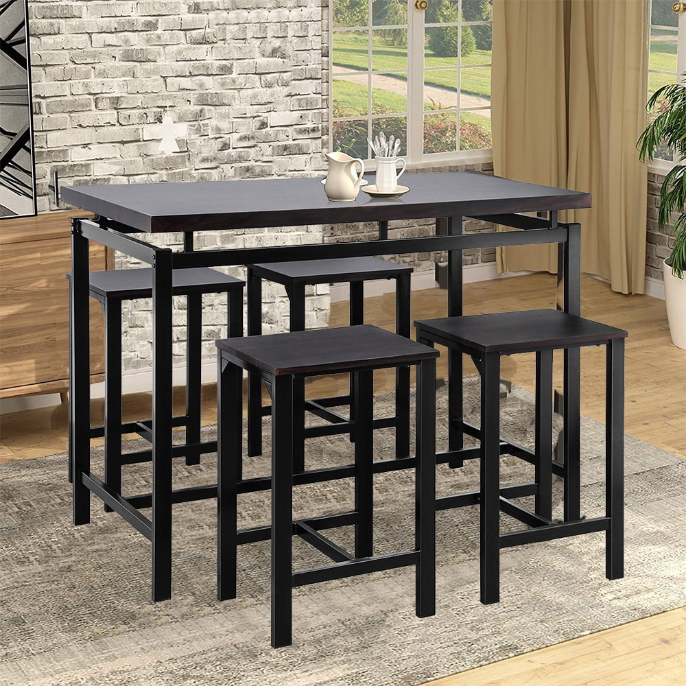 Small Bar Height Table And Chairs : 5 Piece Dining Set Counter Height ...