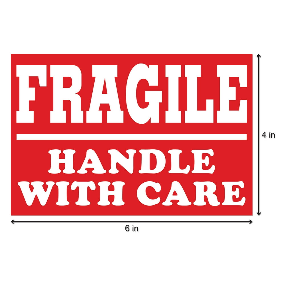 Fragile Handle With Care Printable - Printable World Holiday