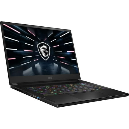 MSI Stealth GS66 15.6" 240Hz Gaming Laptop: 12th Gen Intel Core i7, NVIDIA Geforce RTX 3070Ti, 32GB DDR5, 512GB NVMe SSD, Thunderbolt 4, Cooler Boost Trinity+, Win 11 PRO: Black 12UGS-246