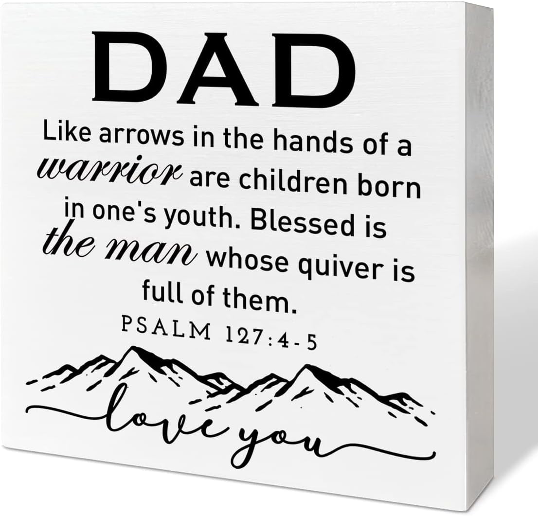 Christian Father Gifts from Daughter Son Kids Religious Dad Gifts for ...