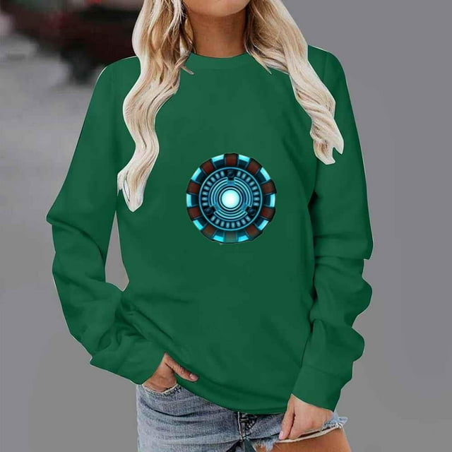 Circle Arc Reactor T-Shirt,Sweatshirt,Hoodie - Iron Man Power Source ...