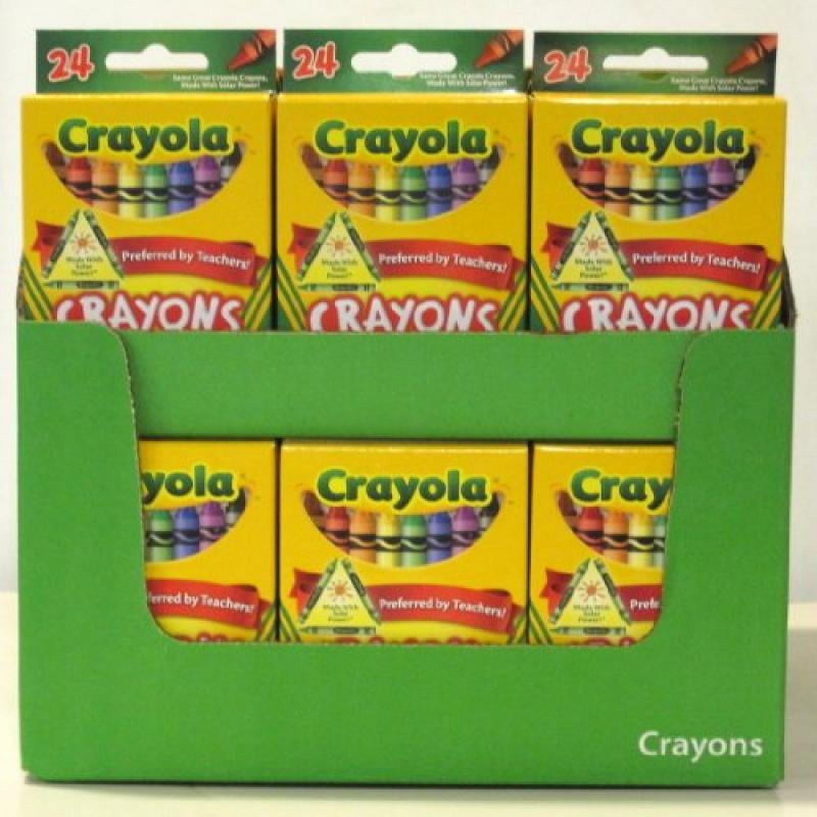 Crayola Crayons 24 Count (48 Boxes) - Walmart.com