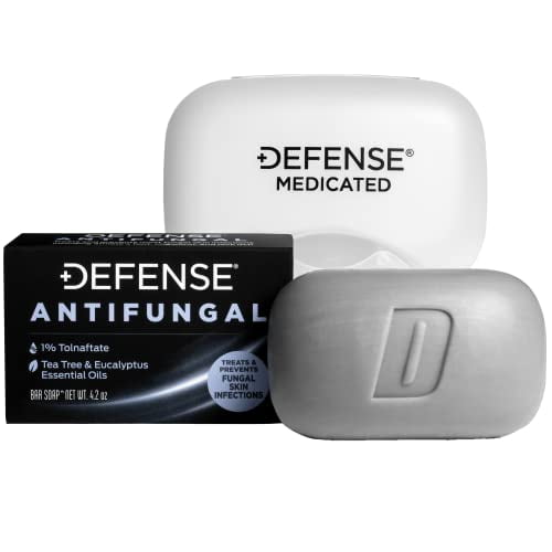 Defense Antifungal Bar Soap | Medicated Anti Fungus Treatment for Jock ... image.